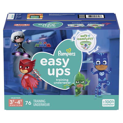 Pampers Easy Ups Bluey Training Pants Toddler Boys Size 3T/4T 76 Count  (Select for More Options) - Yahoo Shopping