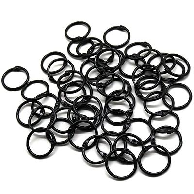 Pack of 20 Key Rings Split Rings Heavy Duty Chain Ring 30mm Nickel