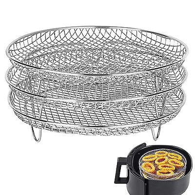 Air Fryer Oven Basket & Handle 6QT For PowerXL Gowise USA Air Fryer  Oven,Air Fryer Replacement Parts and Accessories for Power AirFryer Pro,  AirFryer