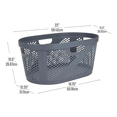 Mind Reader Mesh Storage Basket with Handle, Storage Bin, Storage