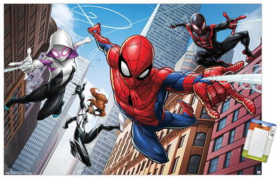 Marvel's Spider-Man 2 - Group Wall Poster with Magnetic Frame, 22.375 x  34 