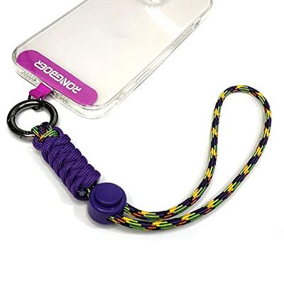  TIESOME Phone Lanyard with Badge Holder, Cool Black