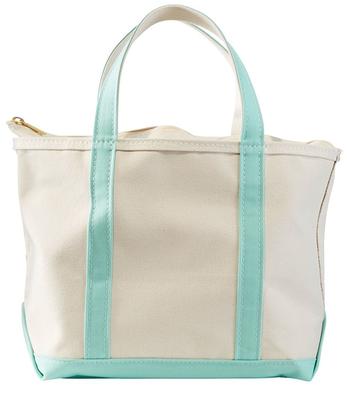 Boat and Tote, Zip-Top Slate Reg, Canvas/Nylon | L.L.Bean