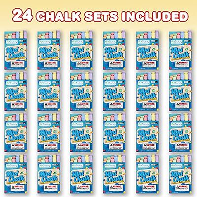 ArtCreativity Mini Chalk Set for Kids, 24 Boxes, Each Box Has 12