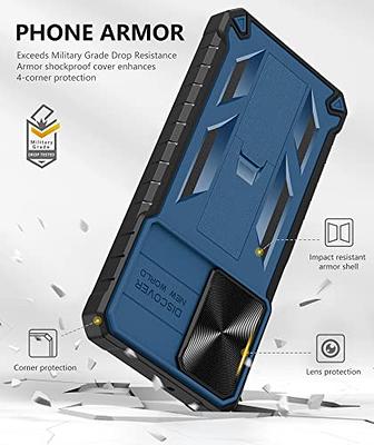 SOiOS for Samsung Galaxy A53 5G Case: Military Grade Protection Shockproof  Phone Cover with Kickstand & Rugged TPU Shell | Matte Textured Durable Drop