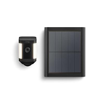 Ring Spotlight Cam Plus, Solar | Two-Way Talk, Color Night Vision, and  Security Siren (2022 release) - White