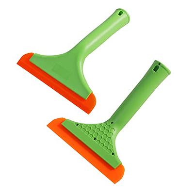 Silicone Squeegee Window Shower Squeegee,Super Flexible Silicone Squeegee,  Shower Glass Squeegee, Window Tint Squeegee, Auto Water Blade for Car  Windshield, Window, Mirror, Glass Door (Green) - Yahoo Shopping