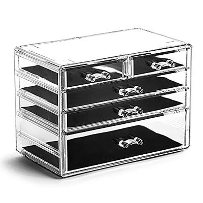 Cabinet Drawer Box Acrylic Storage Box Drawer Organizers Jewelry