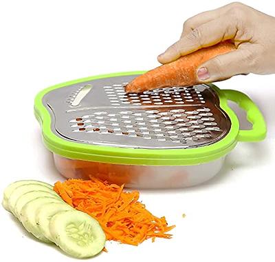 QOBIMOON 3PC/Set Colander set Stainless Steel Vegetable Slicer