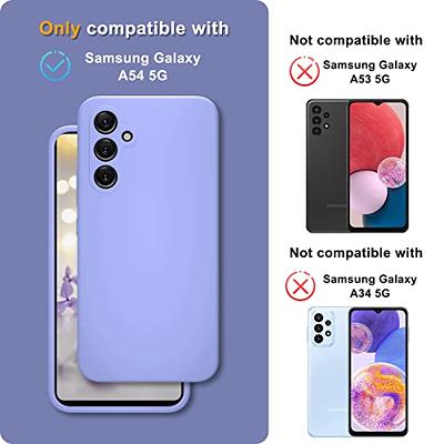 For Samsung Galaxy A54 5G Case, Slim Clear Silicone Shockproof Gel Phone  Cover