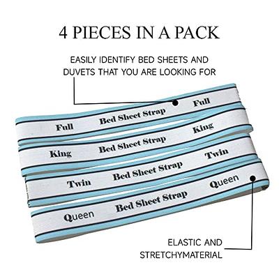 Bed Sheet Organizer Bands (4 Pack)