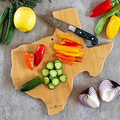 Mitbak Meat Cutting Board - Wooden Chopping Board With a Knife And Tongue &  Built-In Knife Sharpener - Our Wood Charcuterie Board Makes a Beautiful