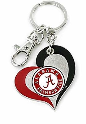 Gold Alabama Crimson Tide Personalized Key Ring