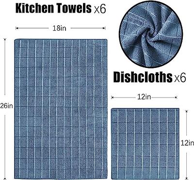  kimteny 13x28 Inches Kitchen Cloth Dish Towels, 400