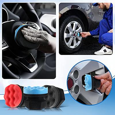 3 Pieces Tire Shine Applicator Tire Dressing Applicator Pads Tire Sponge  Applicator Foam Tire Gel Wet Applicator Car Detailing Reusable Cleaning  Supplies for Tire Shine (Black, Red, Blue,3.15 Inch) - Yahoo Shopping