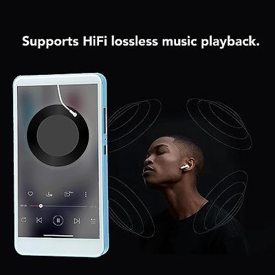 WiFi Mp3 Player with Bluetooth, TIMMKOO 4.0 Full Touch Screen Mp3 Mp4  Player with Speaker, Portable HiFi Sound Walkman Digital Music Player with  FM Radio, Recorder, Ebook, Clock, Browser (Black) 