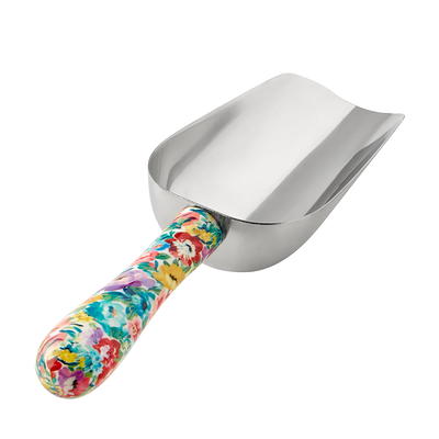 Mainstays Trigger Cookie Scoop, Chrome plated steel L 8.3 x W 2.3 x H  1.25 