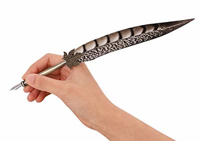 Dipping Pen with Quill - Filigree Pattern