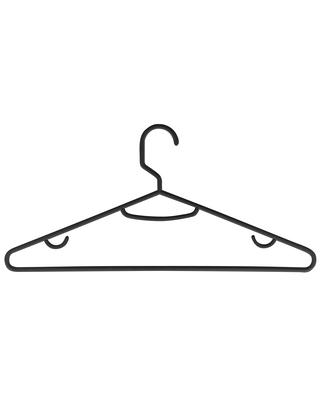 Honey-Can-Do 50-Pack Plastic Non-slip Grip Clothing Hanger (Black) in the  Hangers department at