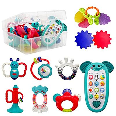 10 Pcs Rattles & Teethers Set