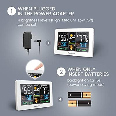 Weather Station, LFF Weather Stations Wireless Indoor Outdoor with