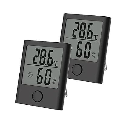 DOQAUS Digital Hygrometer Indoor Thermometer for Home, Room Thermometer  with 3s Fast Refresh & Max Min Records, Temperature Humidity Monitor Meter