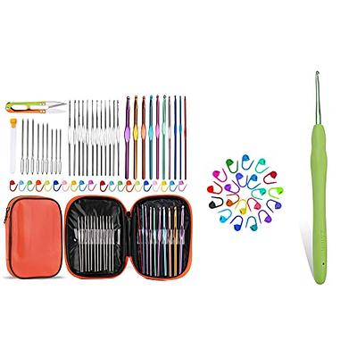 Olikraft 14-Piece Ergonomic Crochet Hook Set with Wooden Holder - Complete  Crochet Needle Kit for Crafting Enthusiasts, Includes Essential Crochet  Accessories - Yahoo Shopping