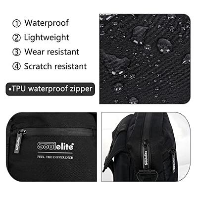  Small Crossbody Bags for Women, Black Waterproof Cell