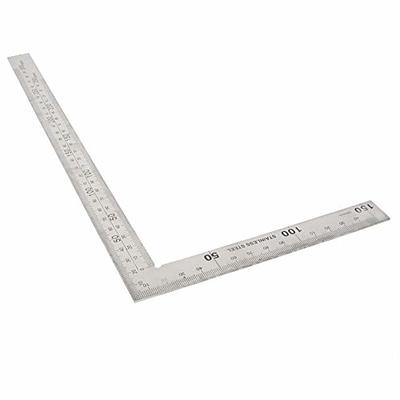 Right Angle Ruler, Stainless Steel 90 Degree Right Angle Ruler