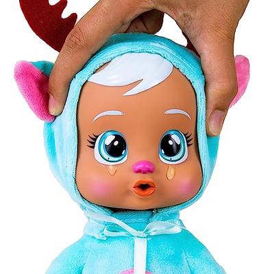 Cry Babies Tiny Cuddles Christmas Eve - 9 Baby Dolls, Cries Real Tears,  Blue and Pin Reindeer Themed Pajamas - Yahoo Shopping