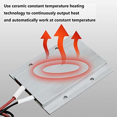 2PCS PTC Heating Element AC/DC 110V 110 Degree Insulated Constant  Temperature Ceramic Circuit Thermostatic Heaters Plate Aluminum Shell 50W,  PTCYIDU - Yahoo Shopping