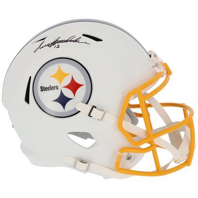 Terry Bradshaw Pittsburgh Steelers Autographed Riddell Flat White Alternate  Speed Authentic Helmet with HOF 89 Inscription - Yahoo Shopping