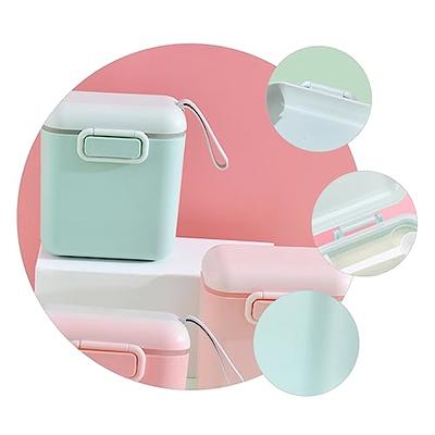 Toddmomy 2pcs Portable Milk Powder Box Baby Formula Powder