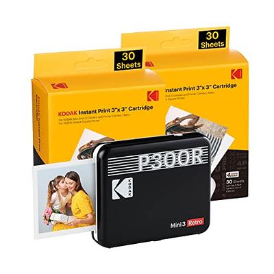  KODAK Mini 2 Retro 4Pass Portable Photo Printer (2.1x3