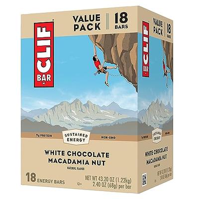 CLIF BARS - Energy Bars - Chocolate Chip - Made with Organic Oats - Plant  Based Food - Vegetarian - Kosher, 2.4 Ounce (Pack of 12)