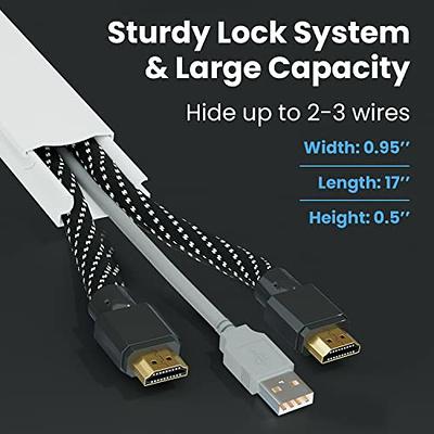 in Wall Cable Management Kit (White x2) + 306 Cord Hider - Cord Cover Wall  - Yahoo Shopping