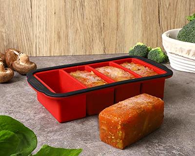 Silicone Freezer Trays Extra Large Soup Ice Cube Tray Food