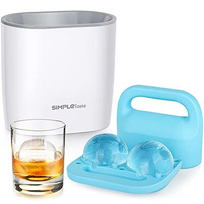 SIMPLETASTE Crystal Clear Ice Ball Maker Mold - 2.36 Inch Clear