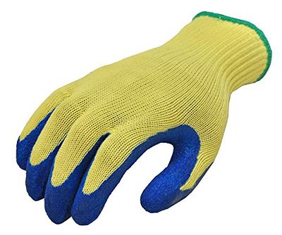 G & F 1607L Cut Resistant Work Gloves, 100-Percent Kevlar Knit