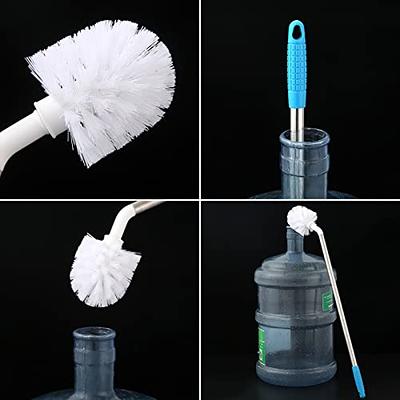 Bottle Brush, Bendable Long Handle Cleaner Brushes for Cleaning Neck  Bottles, Baby Bottles, Water Bottles, Tumblers, Flask, Bird Feeder, Vase  and Home