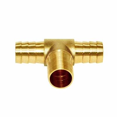 Joywayus 5/8 Hose Barb Tee T 3 way Union Fitting Intersection