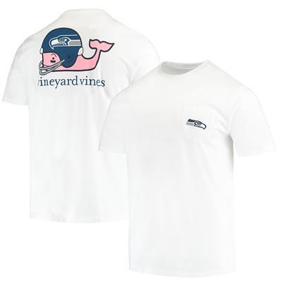 Men's Pittsburgh Steelers Vineyard Vines White Big & Tall Helmet T-Shirt