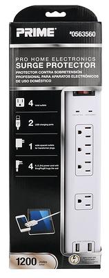 Utilitech 1-Outlet 900 Joules 15-Watt Indoor Wall Tap Surge Protector in  the Surge Protectors department at