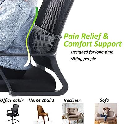 Lumbar Cushion Office Back Support - Yahoo Shopping