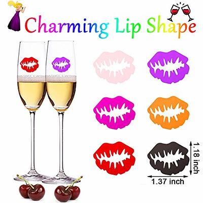 Silicone Marker, Food Grade Silicone Cute Wine Glass Identifier Markers,  Shells Starfish Leaves Stars Windmill Fire Butterfly Cup Distinguisher,  Family Party Prom Cocktail Wine Tasting Glass Identifier, Wine Set  Accessories - Temu