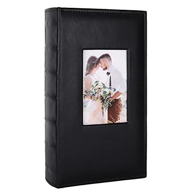 Popotop Photo Album 4x6 200 Pockets,Linen Hardcover Picture Albums for  Family Wedding Anniversary Baby Vacation Pictures