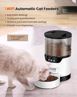 Automatic Cat Feeders with Timer, Cat Feeder Automatic Dog Food