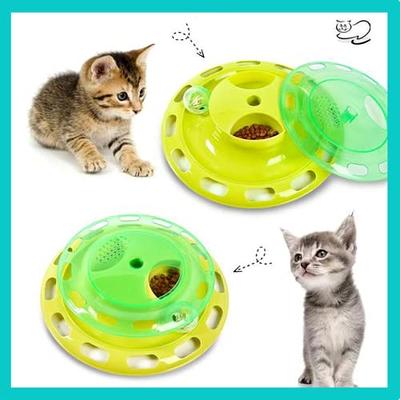 Funny Interactive Dog Cat Toy Pets Toy Feed Bowl Tumbler Food Dispenser for  Dogs Increases IQ