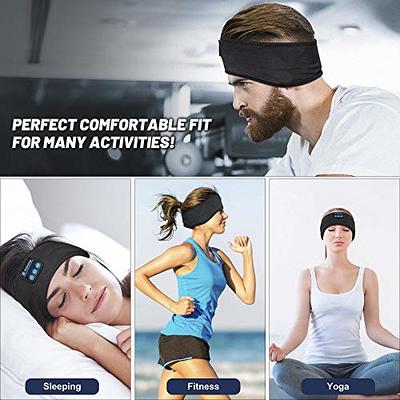  Perytong Sleep Headphones Wireless, Bluetooth Sports Headband  Headphones with Ultra-Thin HD Stereo Speakers Perfect for  Sleeping,Workout,Jogging,Yoga,Insomnia, Air Travel, Meditation, Grey :  Electronics