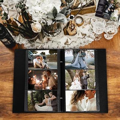 Slip in Photo Album for 300 4x6 Photos, Wedding Photo Album With